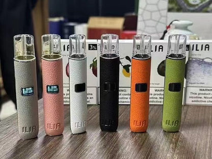 原廠正品 【ILIA哩啞】ILIA 革調系列 哩啞皮革主機 通用一代RELX/SP2/LANA/DIYA 各式煙彈 現貨 VC蒸氣