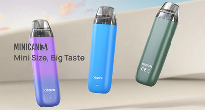 原廠正品 Aspire Minican 3 Pro 20W 900mAh 小煙 VC蒸氣