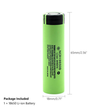 原裝進口 Panasonic 國際牌 NCR18650B鋰 電池 3400mAh 手電筒專用 VC蒸氣