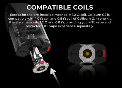 原廠正品 Uwell Caliburn G2 咖哩棒G2 芯子 空倉 VC蒸氣