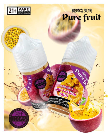 原裝正品 日本 Pure fruit 純粹果物  30ml 30鹽  煙油 小煙油