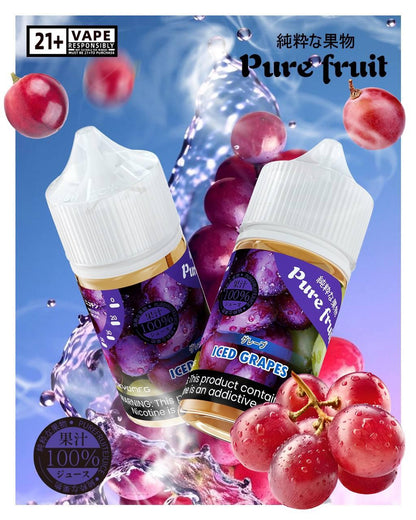 原裝正品 日本 Pure fruit 純粹果物  30ml 30鹽  煙油 小煙油