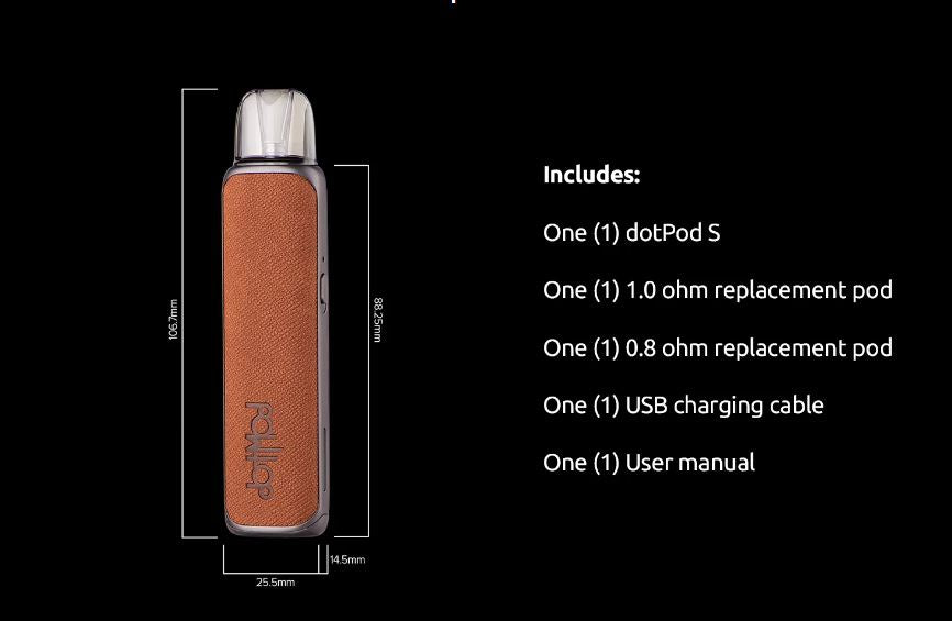 原廠正品 Dotmod DotPod S Pod 佩特里  小煙 電子煙 VC蒸氣